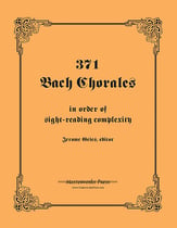 371 Bach Chorales Digital File Reproducible PDF cover